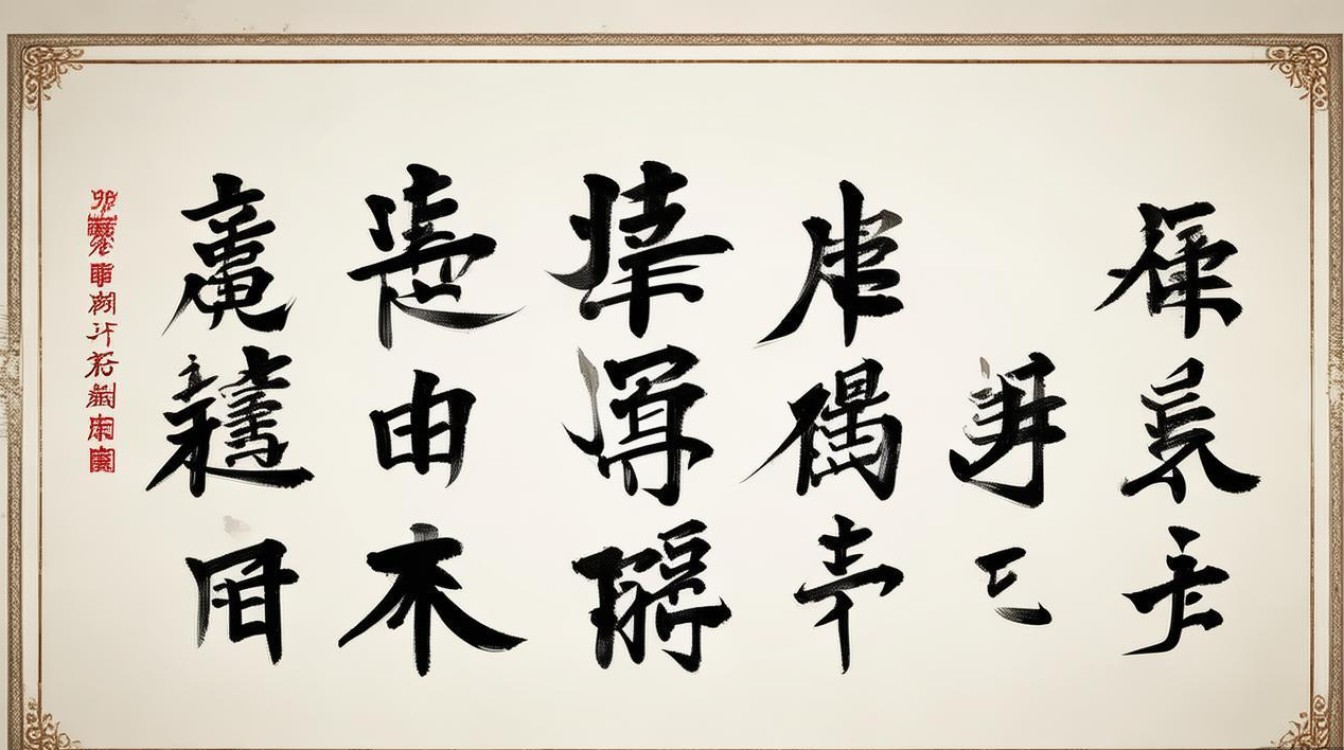 贺立峰书法