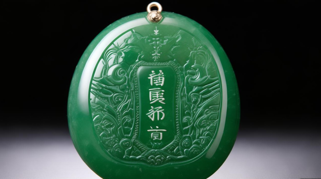 翡翠雕刻精品挂件