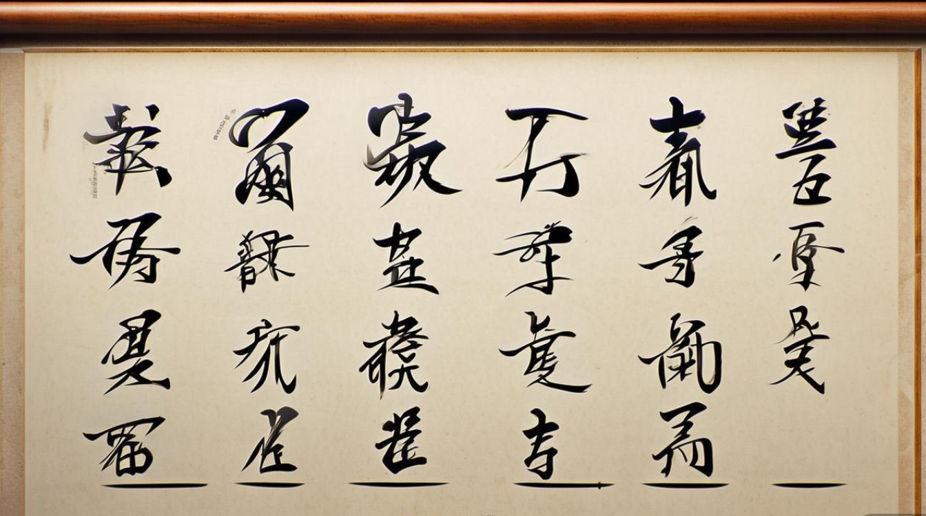 何道华书法