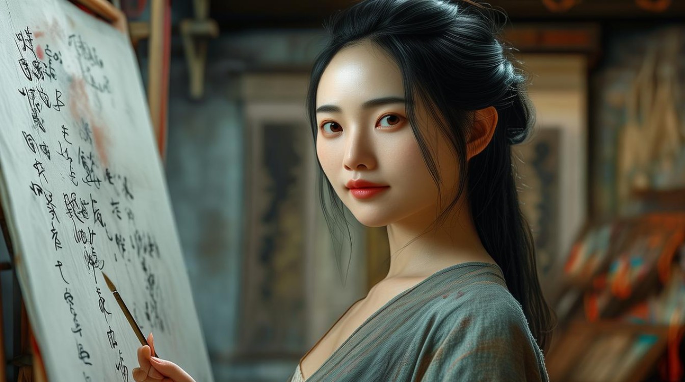 王晖画家女
