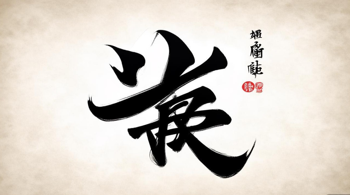 高字草书法