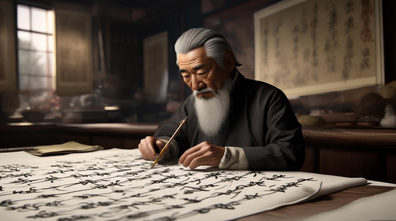解缙学书法