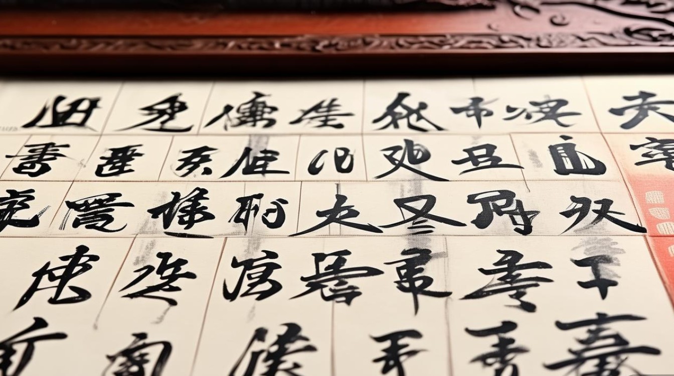 书法作品自信