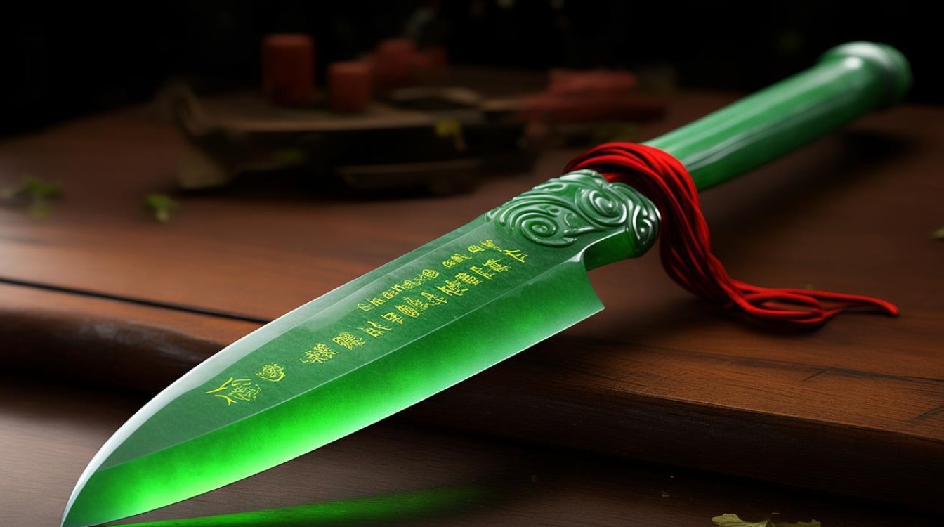 翡翠刀寓意