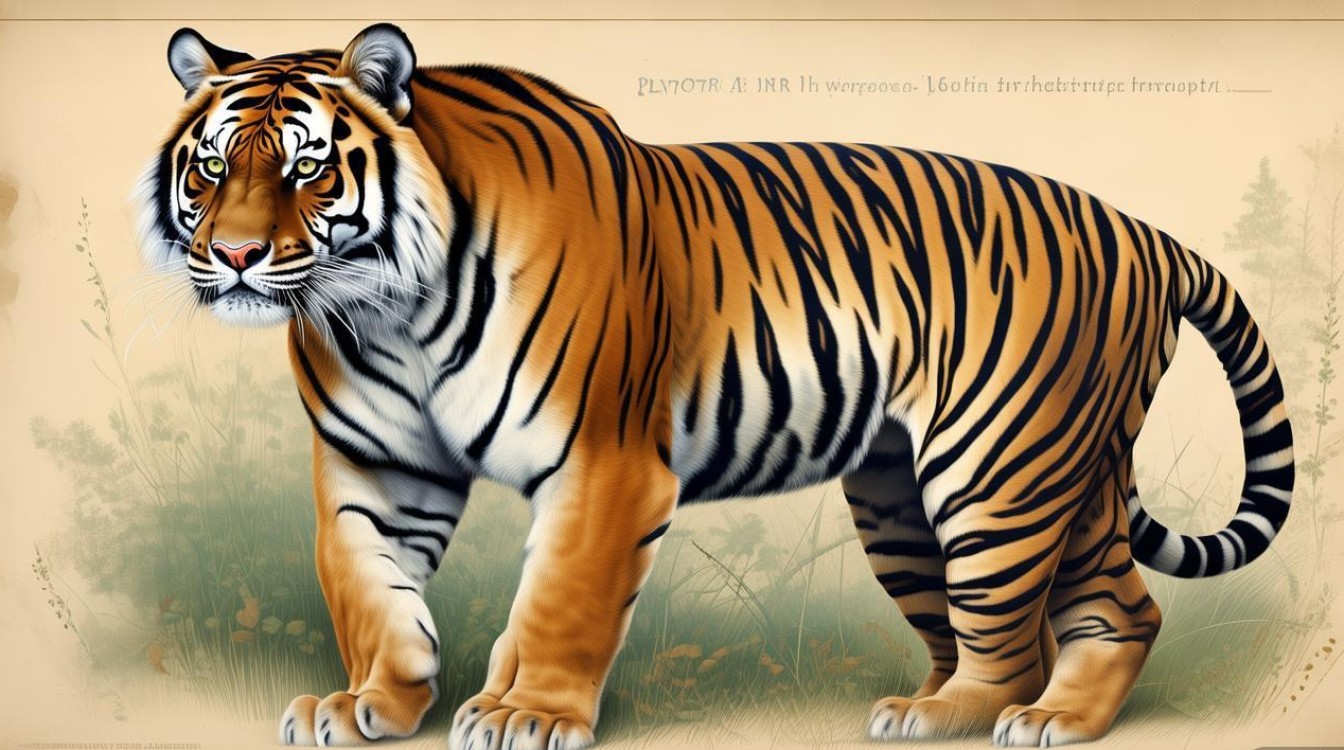 画家的虎画