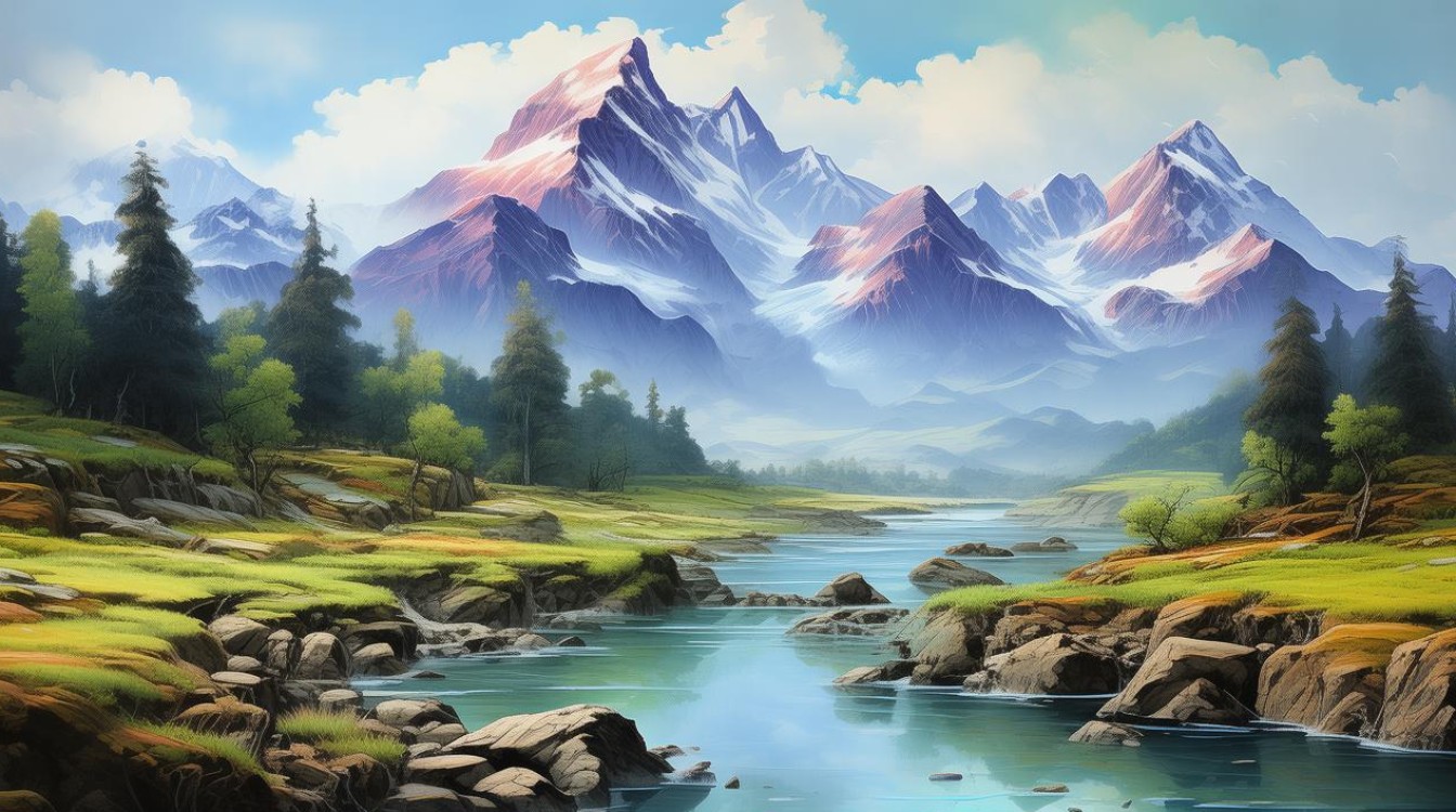 山水亚荣画家