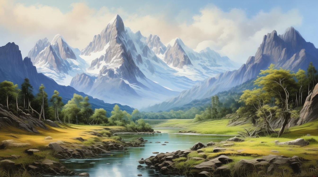 山水亚荣画家