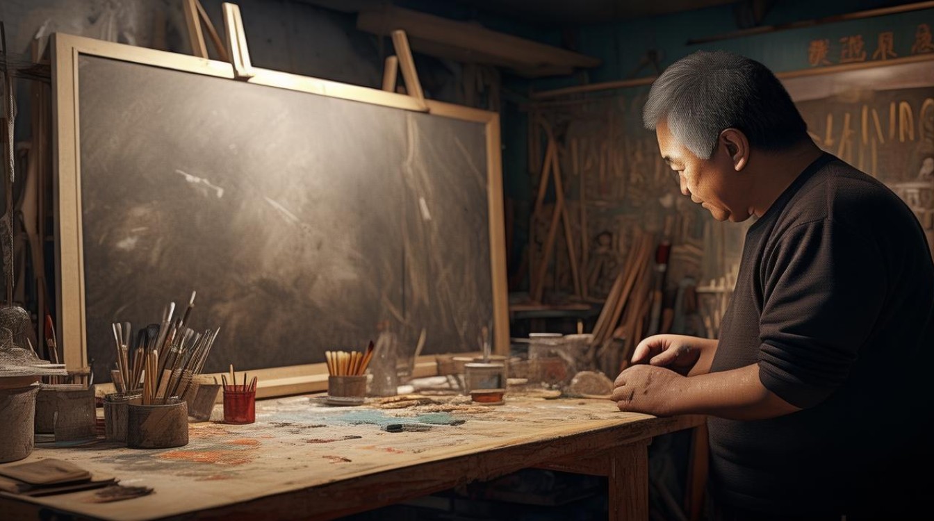 吉林李岗画家