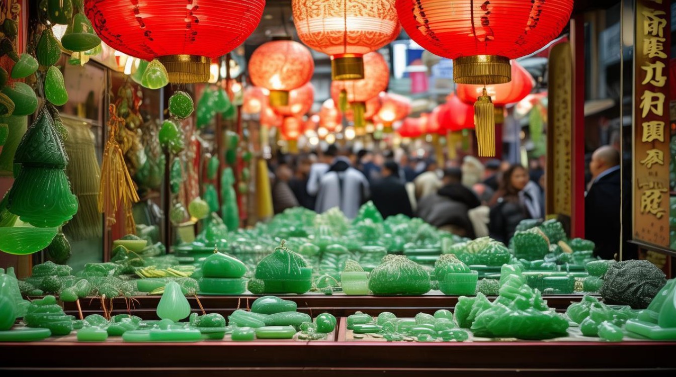 翡翠饰品的主要集散地