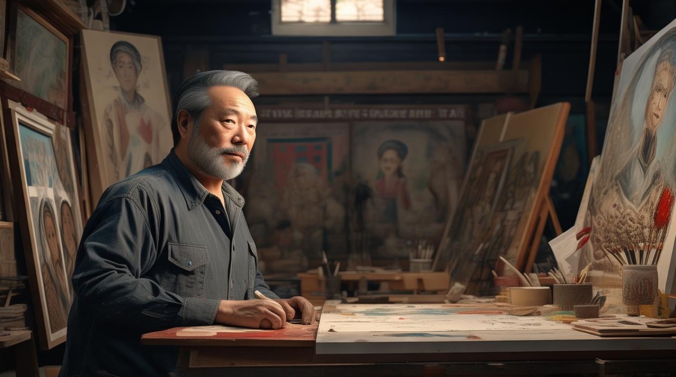 画家田守发