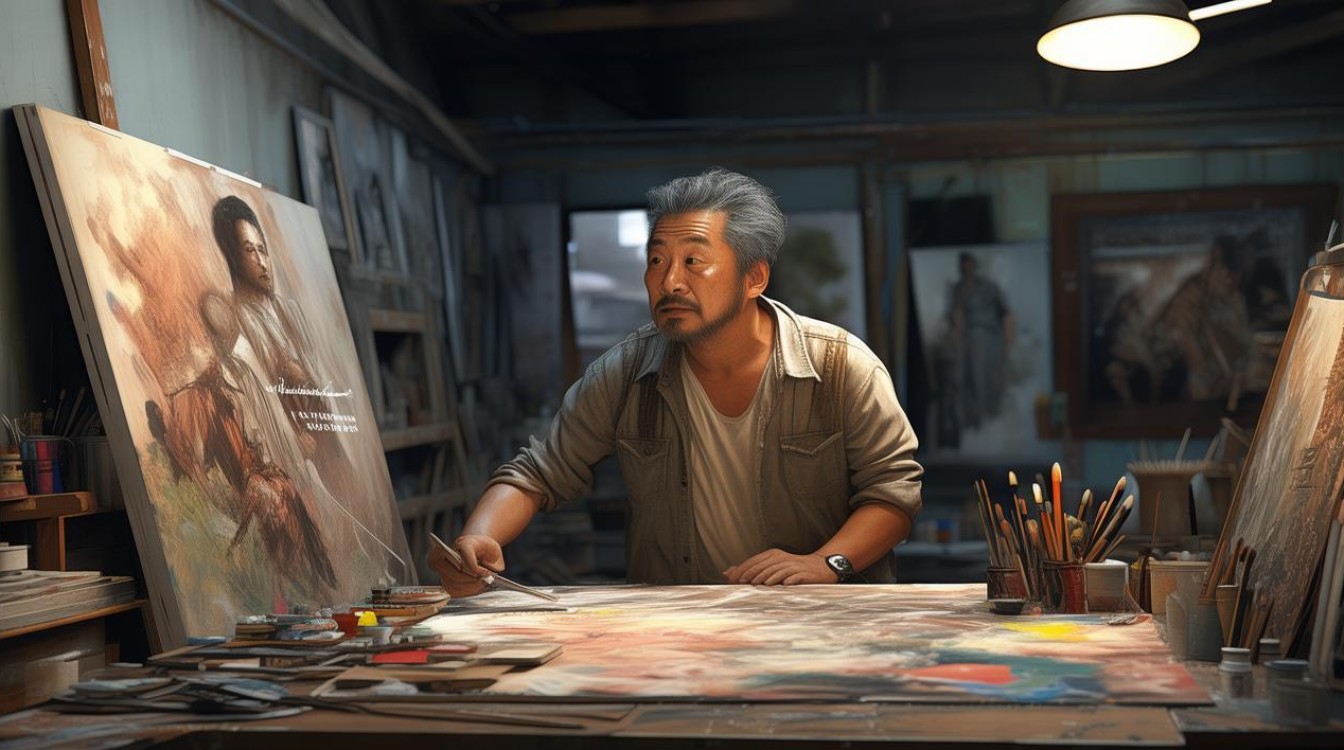 画家田守发