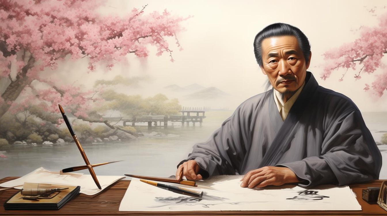 国画家严