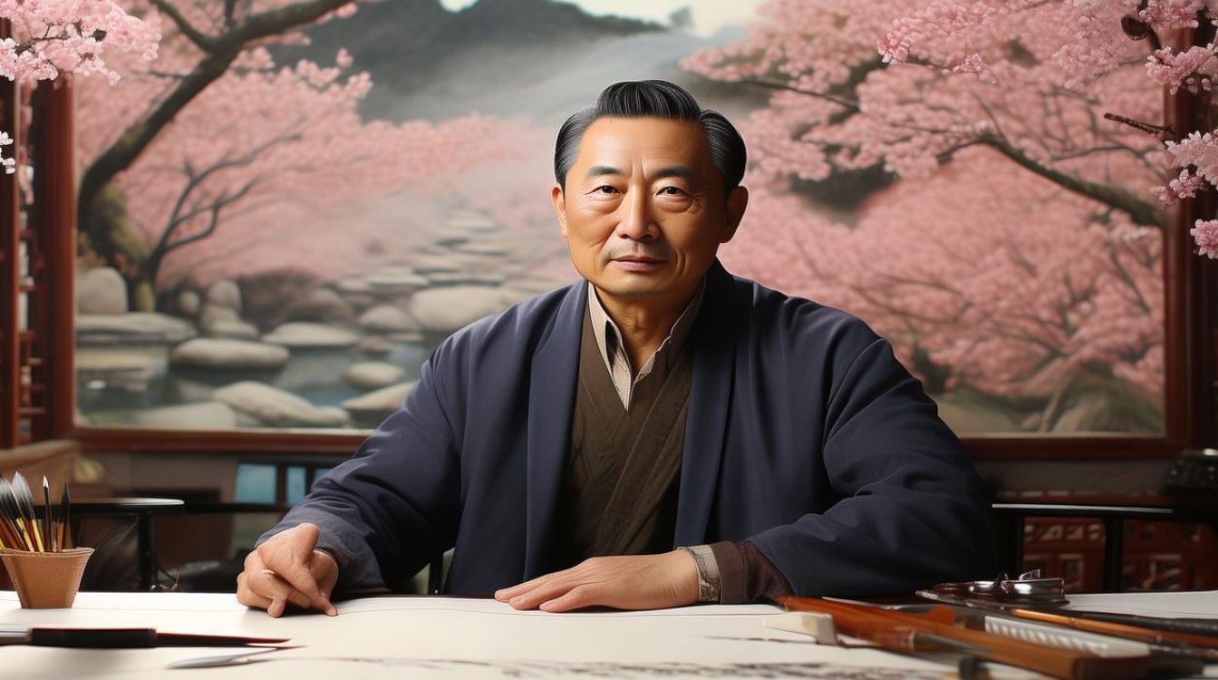 国画家严
