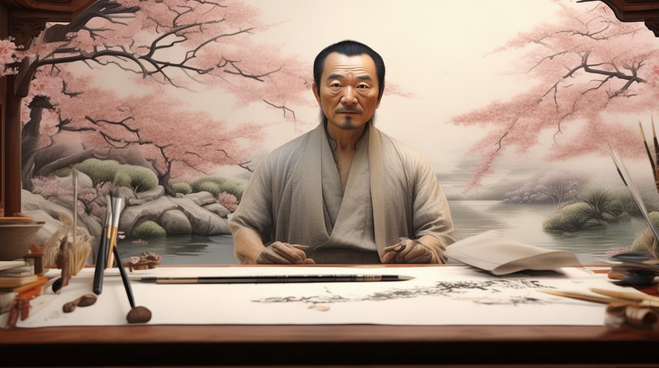 国画家严