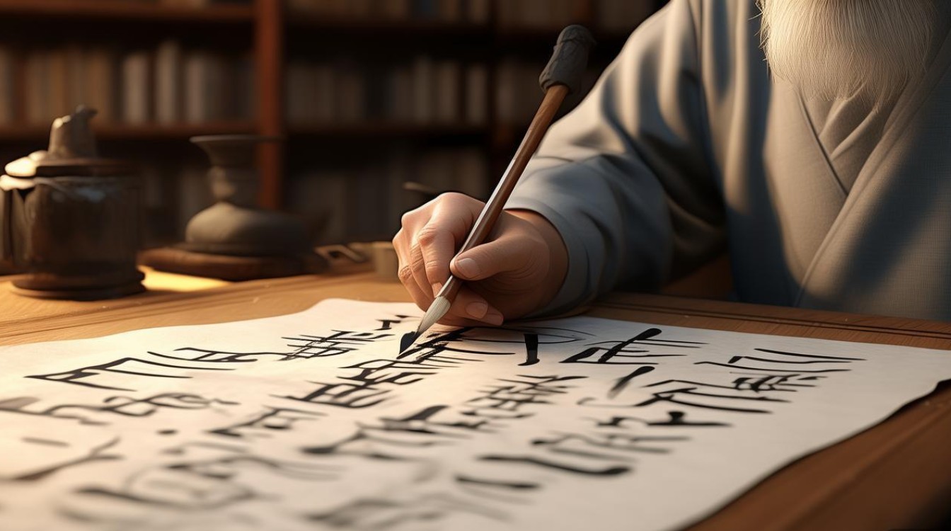 限字的书法