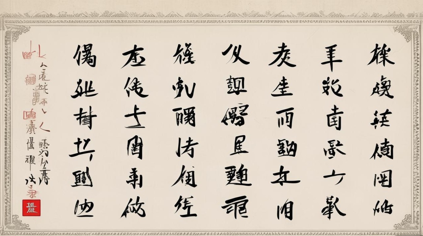 何康林书法