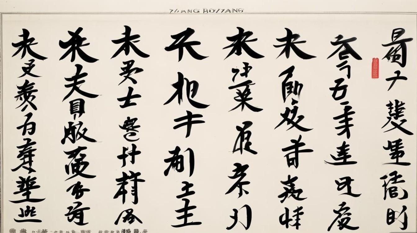 书法张伯祥