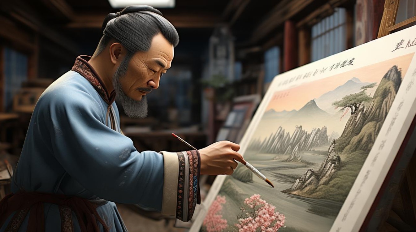 画家王桥德