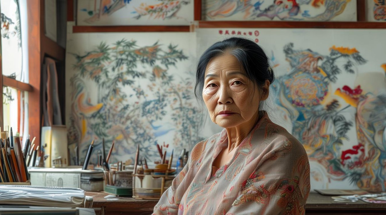 国画家李颖