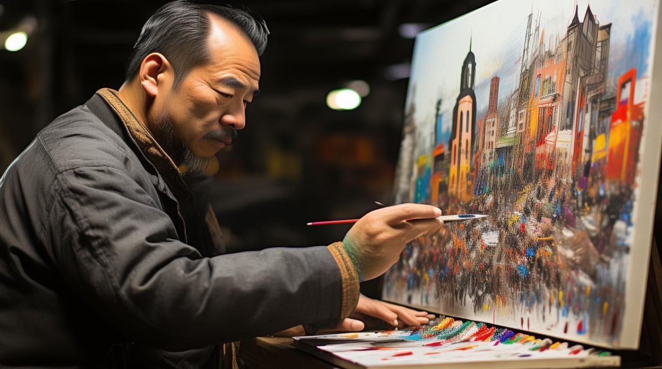 李谟中画家