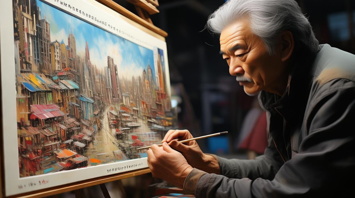 李谟中画家