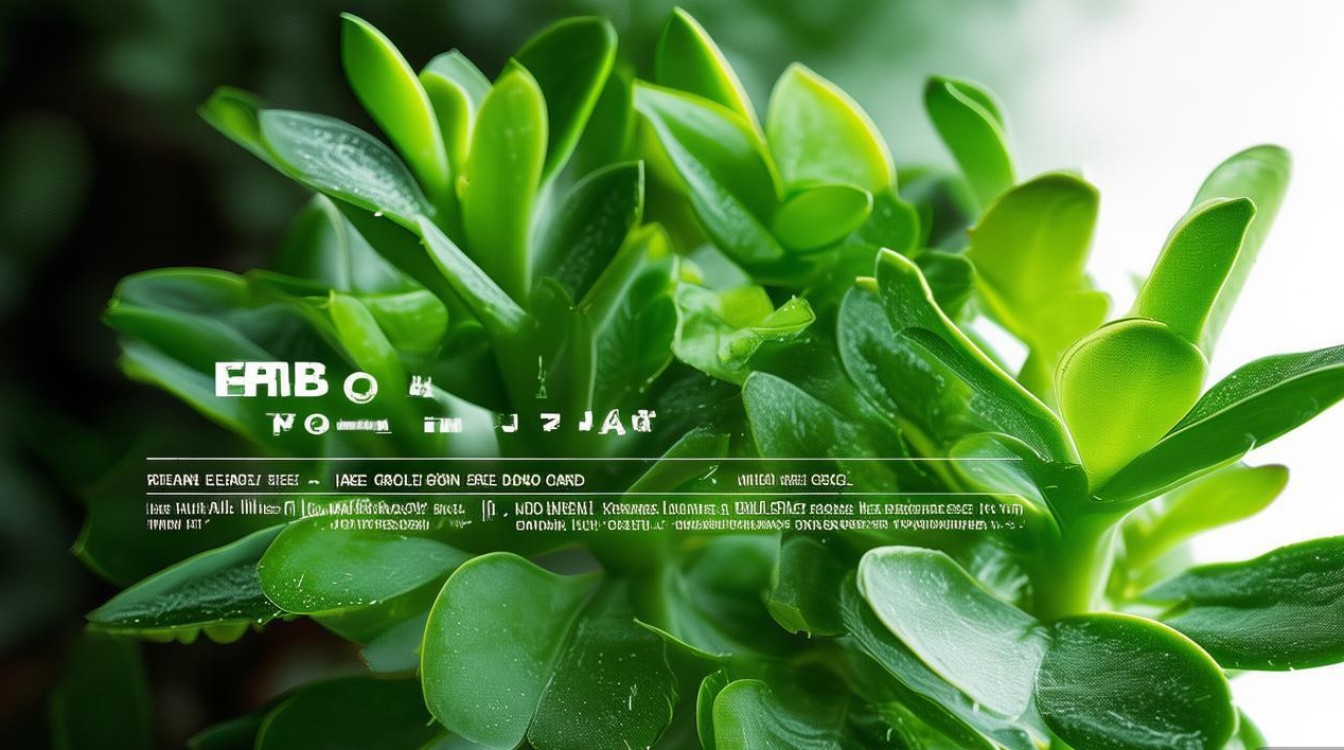 绿翡翠植物图片