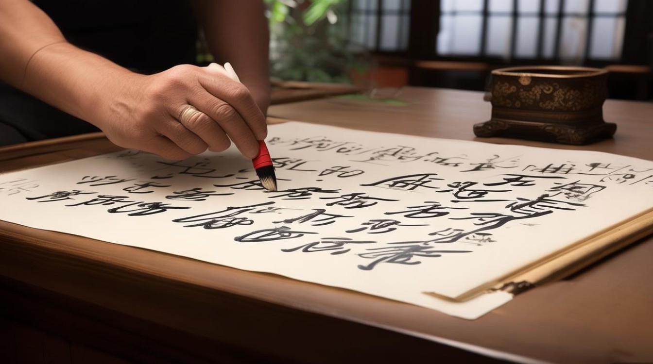 白一书法