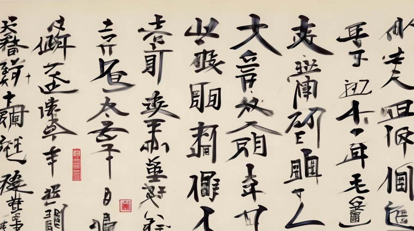 张墨佛书法
