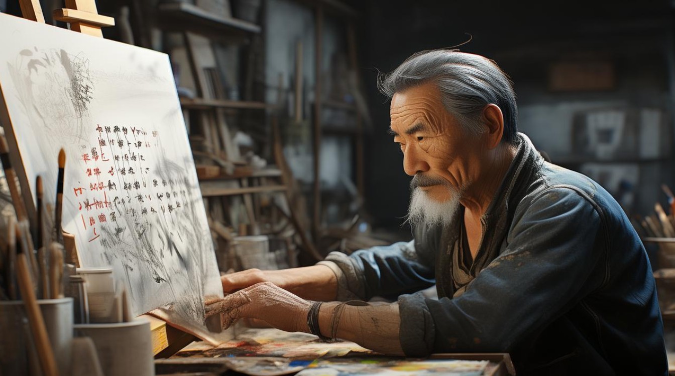 西安画家保平