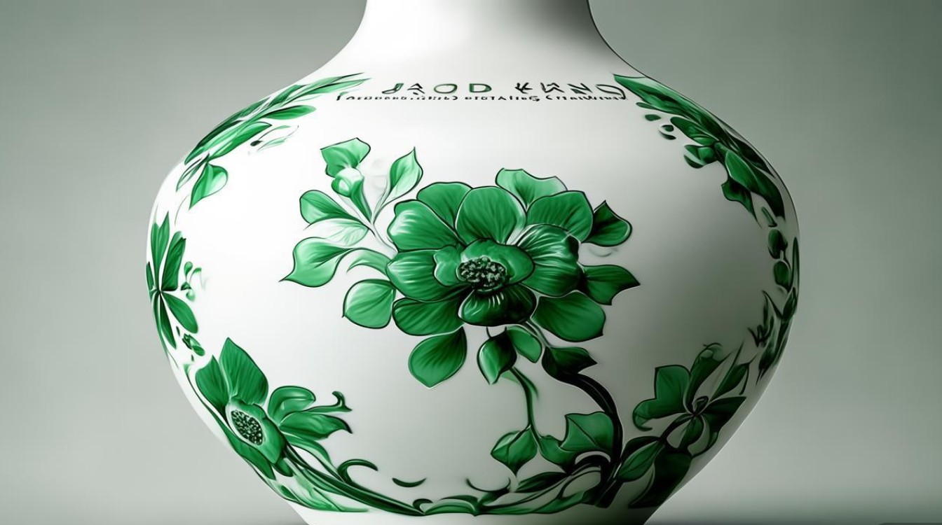 翡翠绿飘花