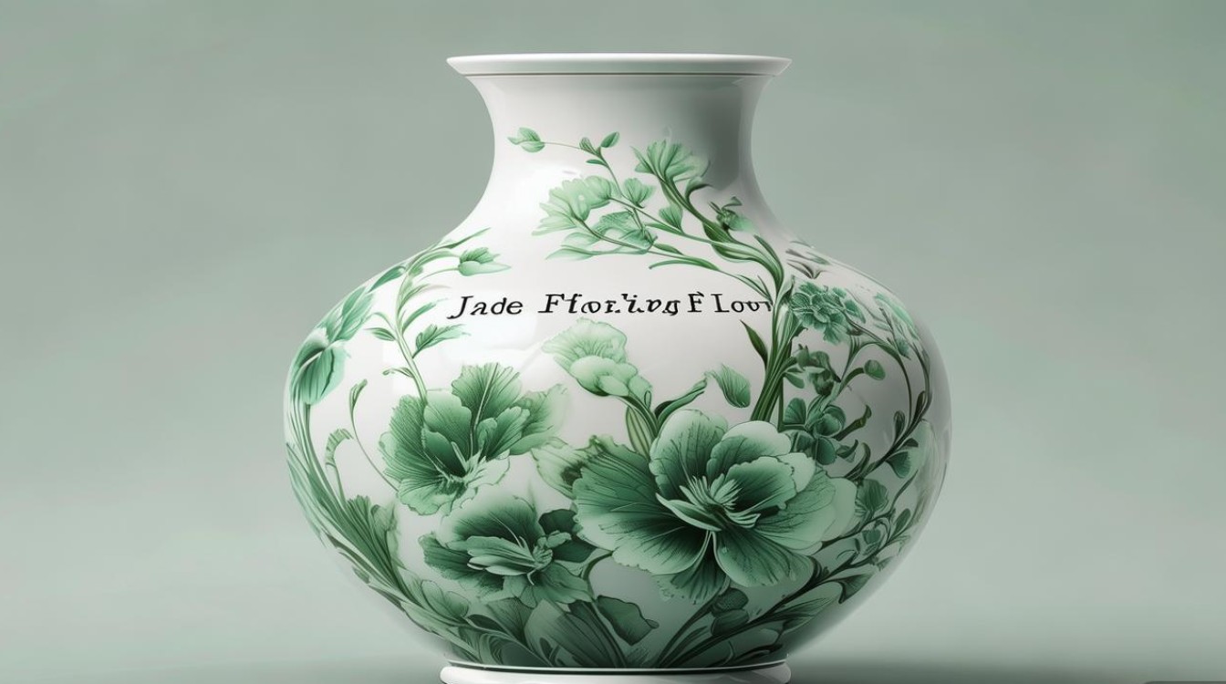翡翠绿飘花
