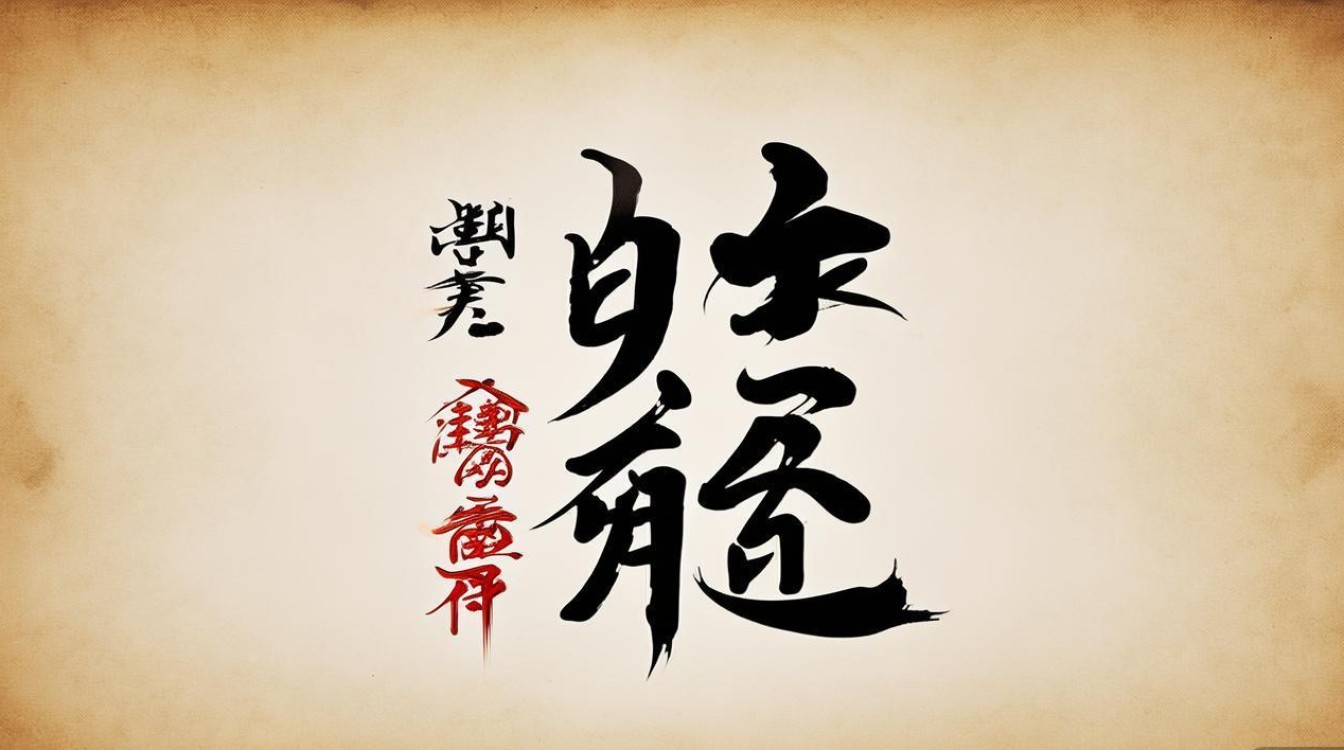 沁字的书法