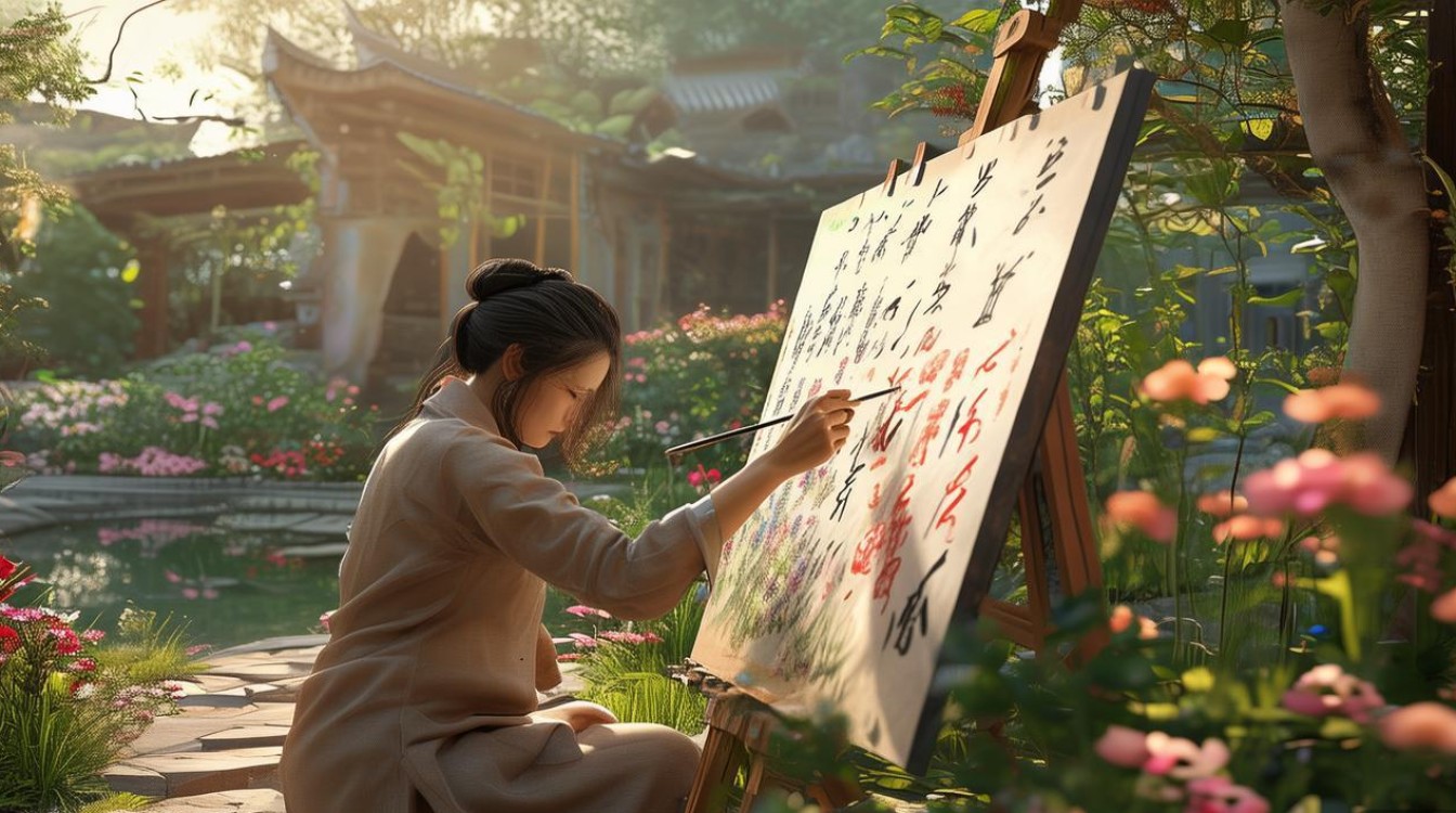 广西的画家霞
