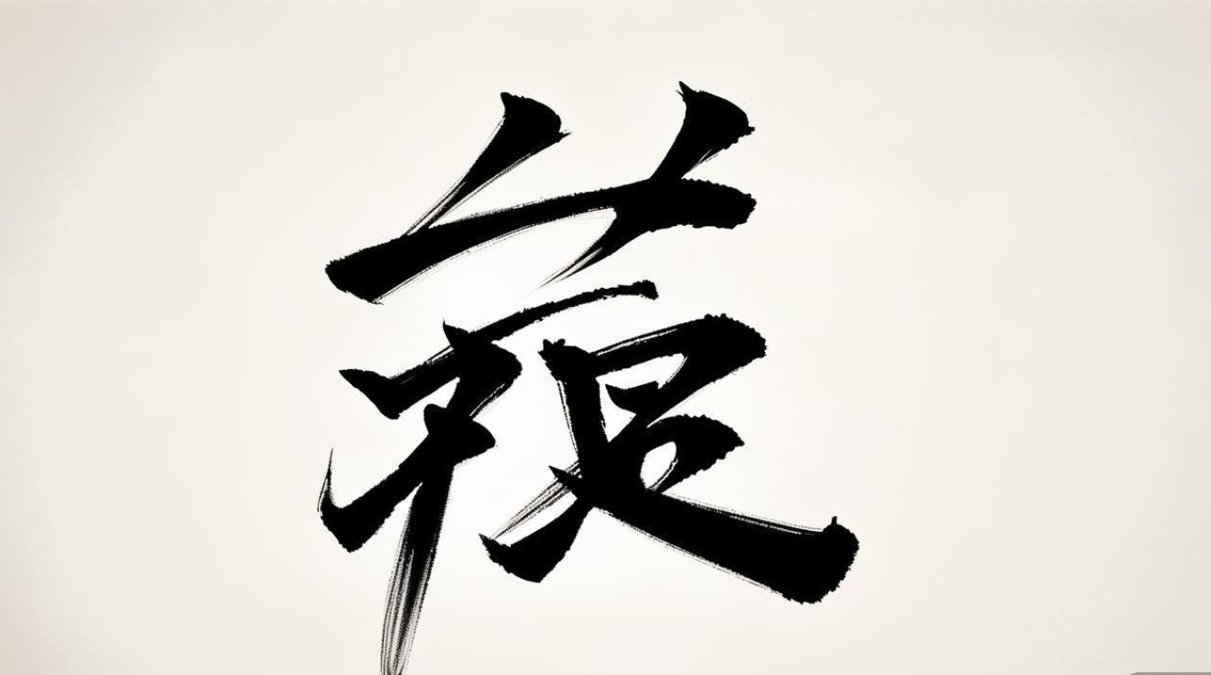 檀字的书法
