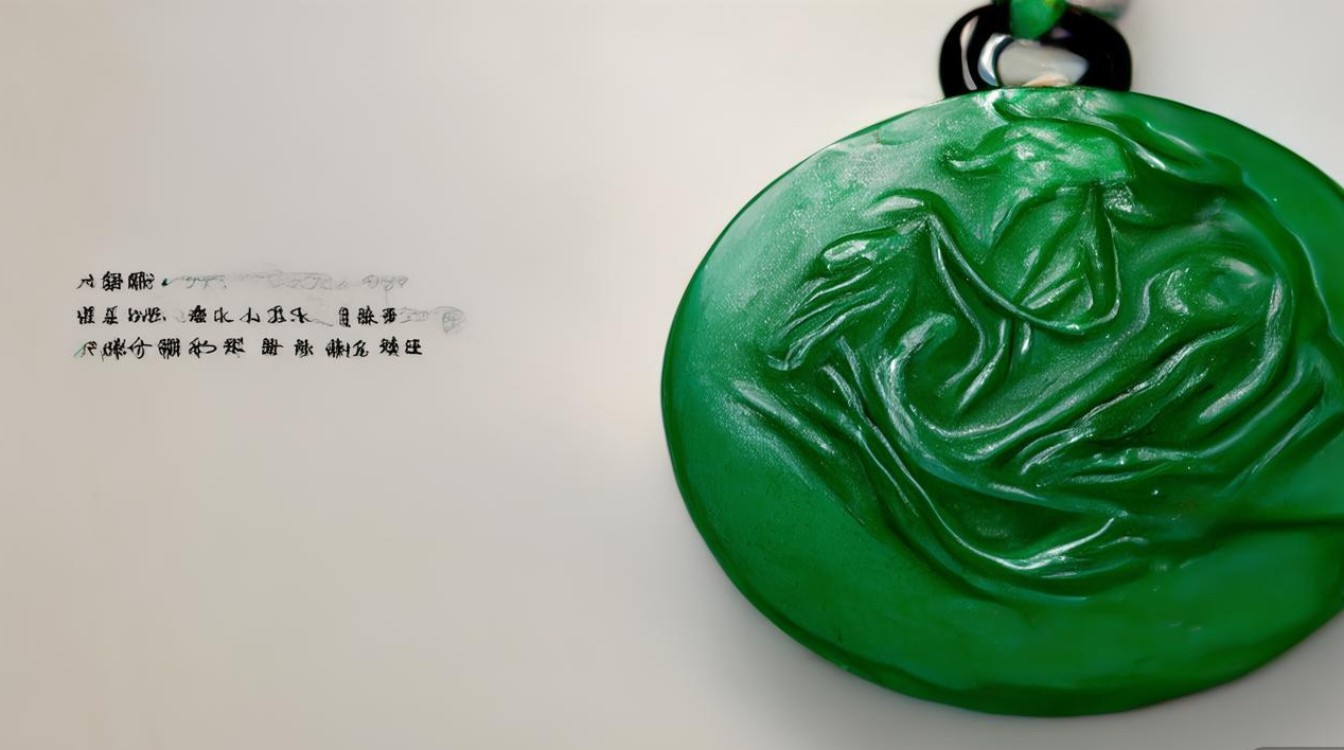 玉翡翠平安扣图片