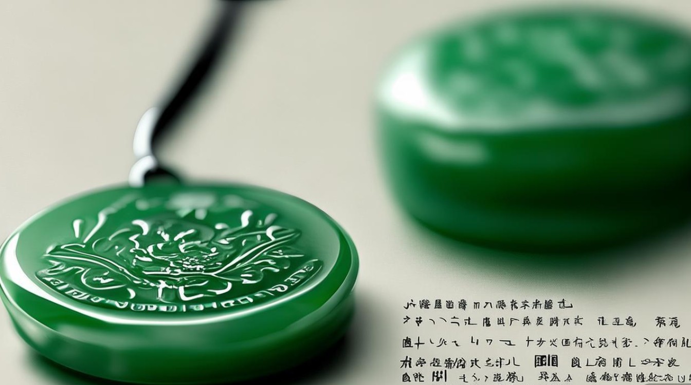玉翡翠平安扣图片