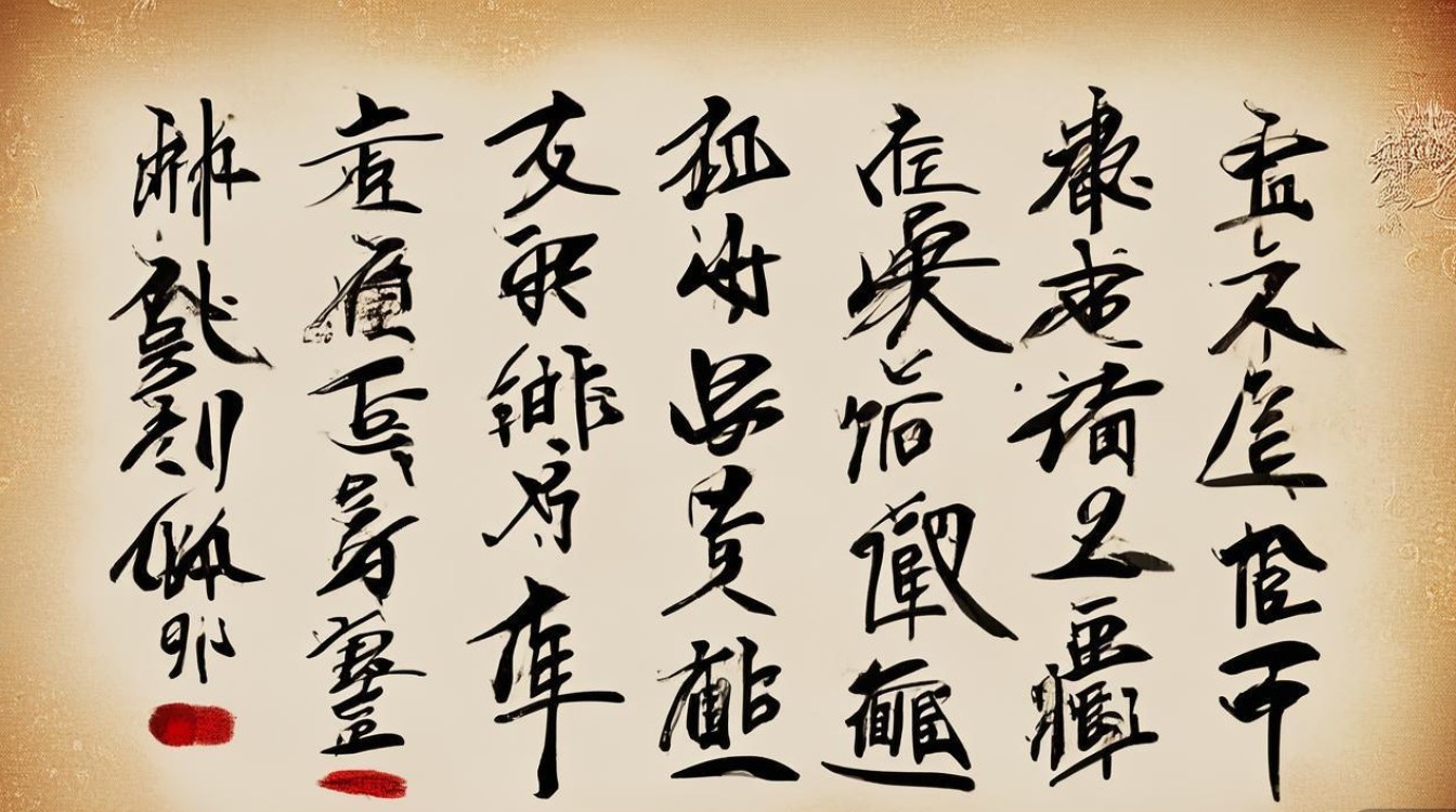 献字书法写法