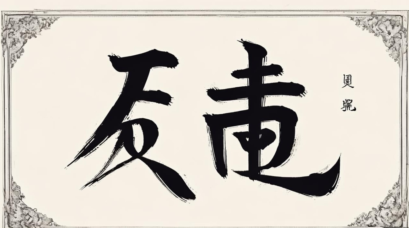 尊字的书法