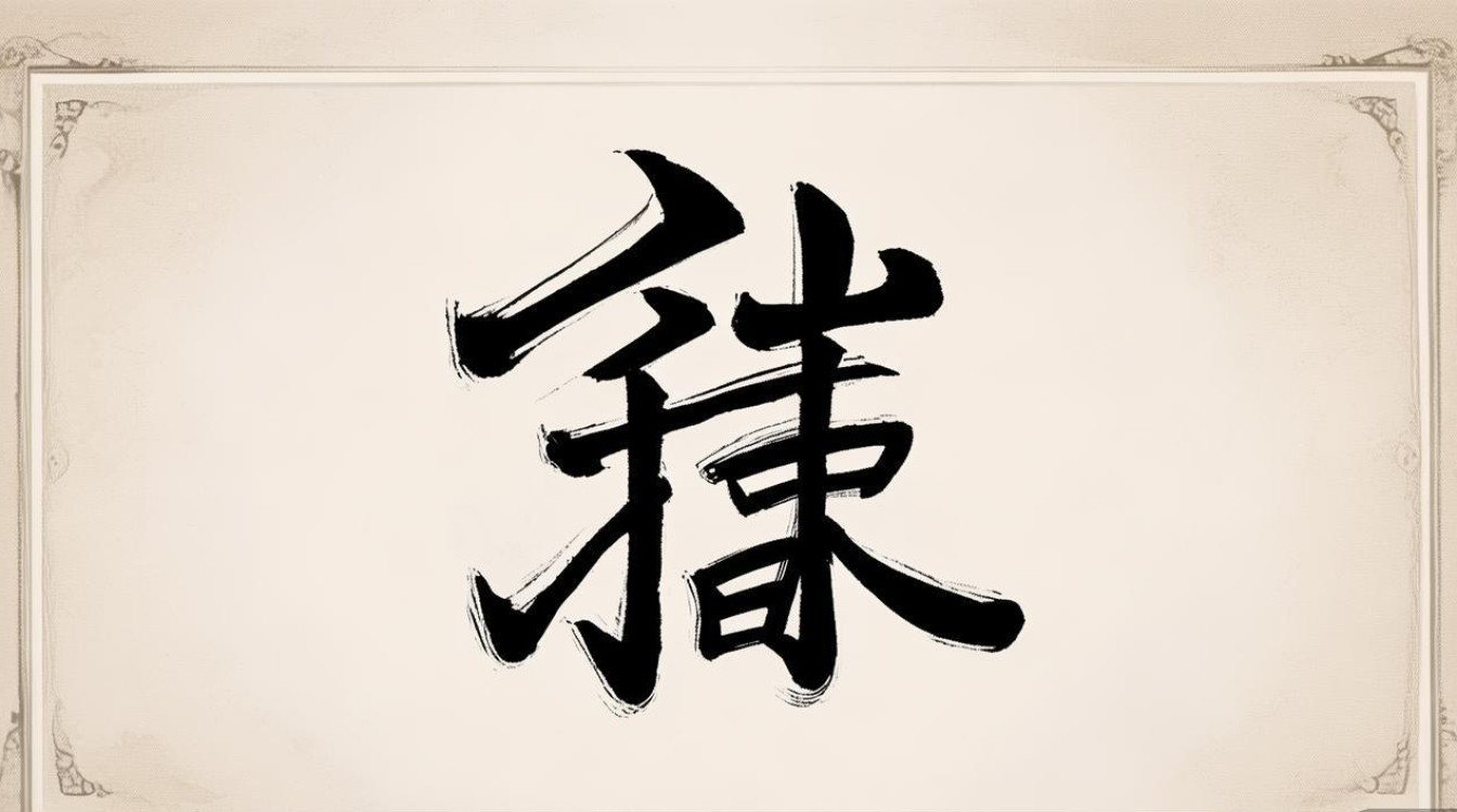 尊字的书法