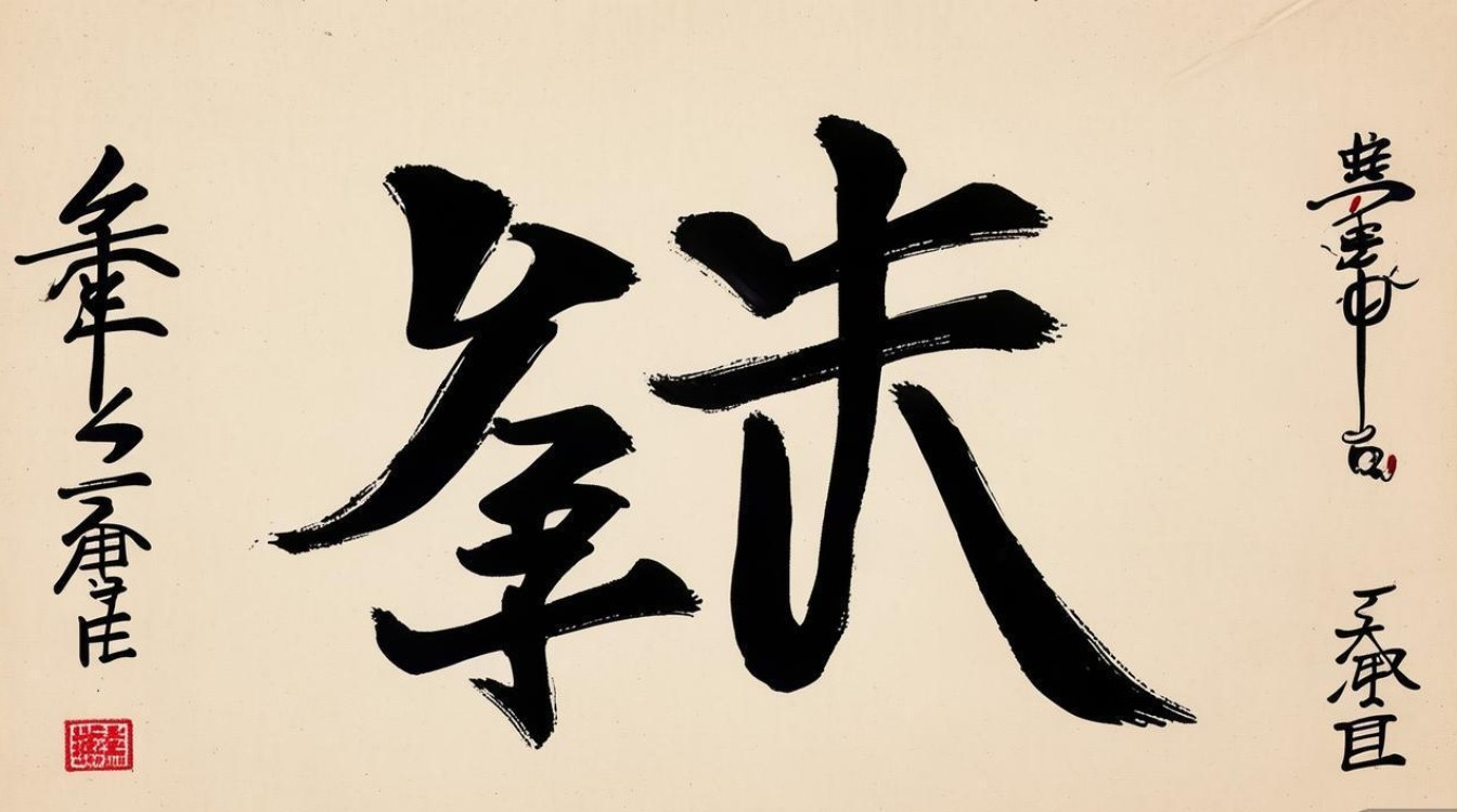 尊字的书法