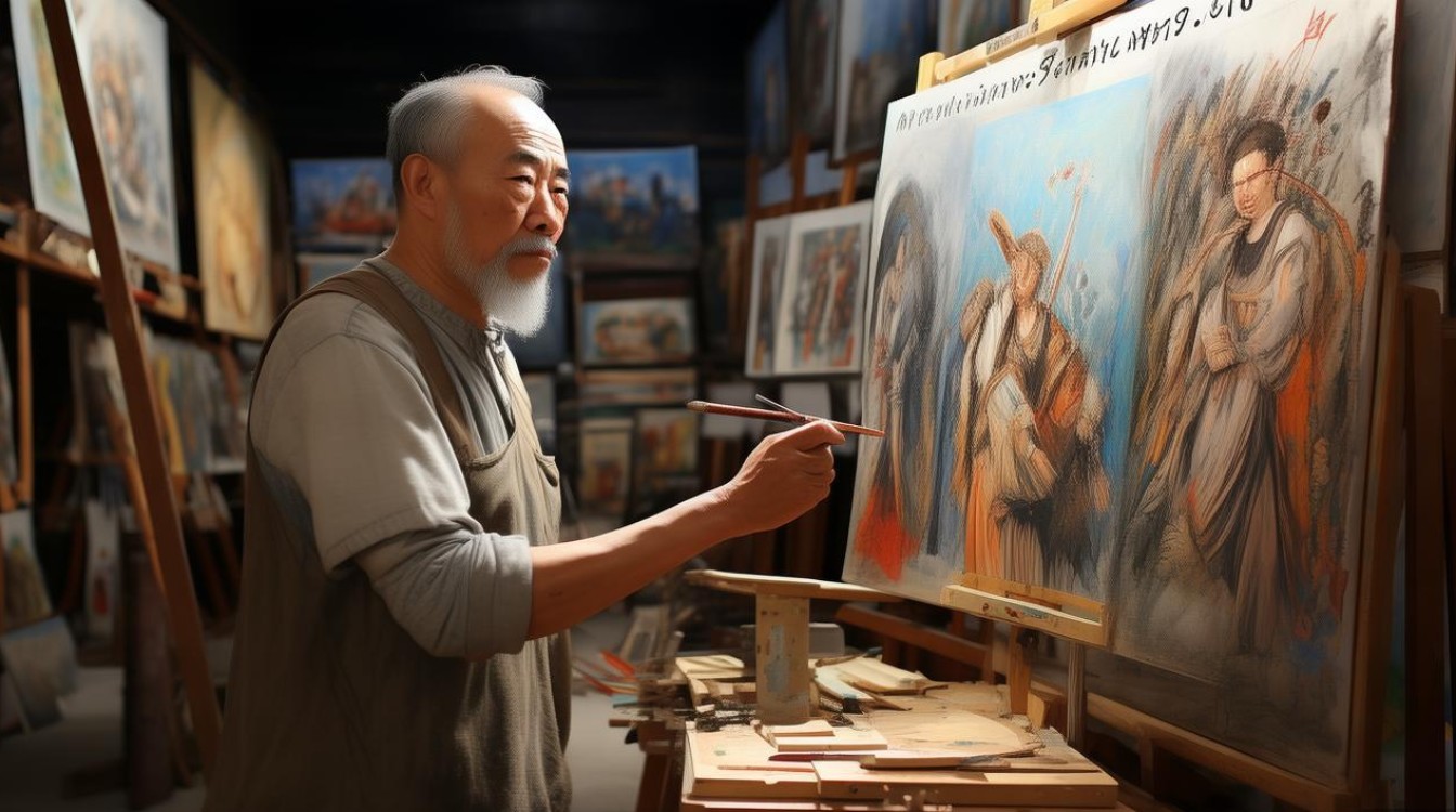 画家周信雄