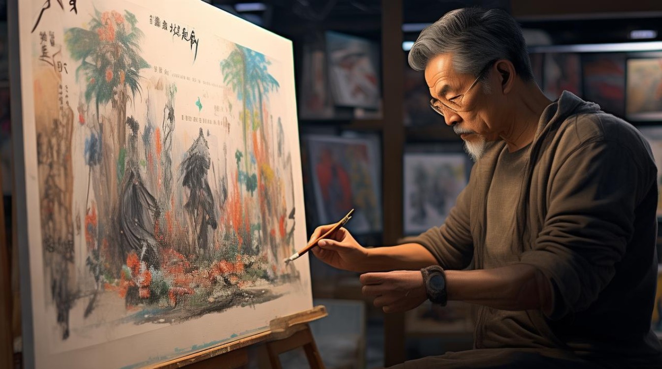 画家周信雄