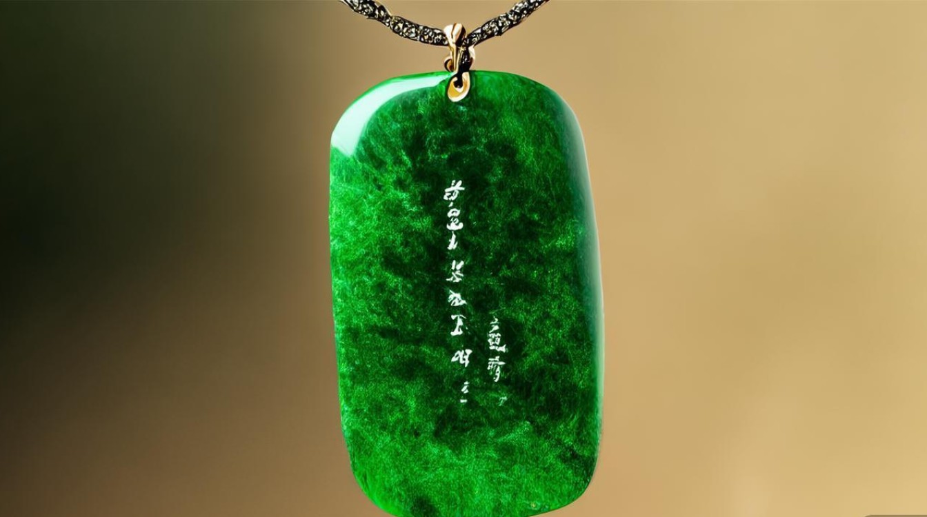 翡翠带彩的好吗