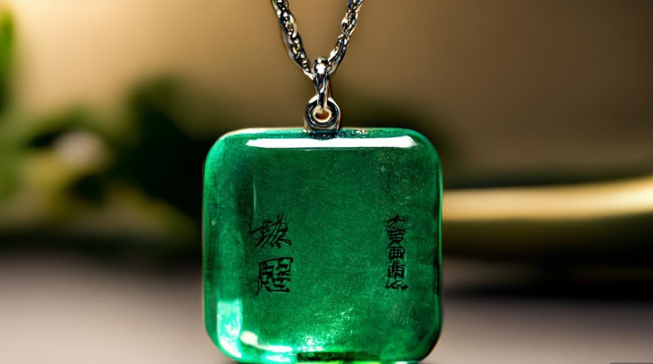翡翠带彩的好吗