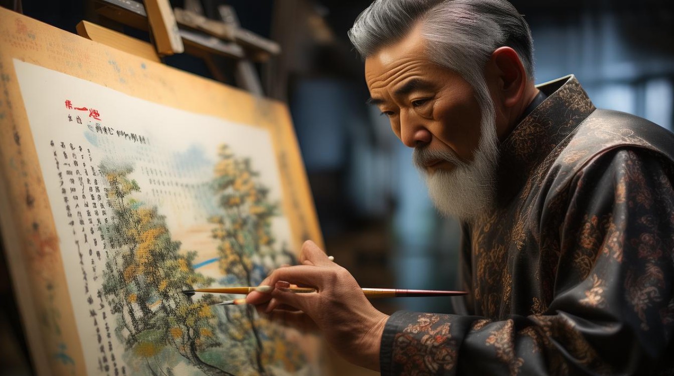 彦斌的画家