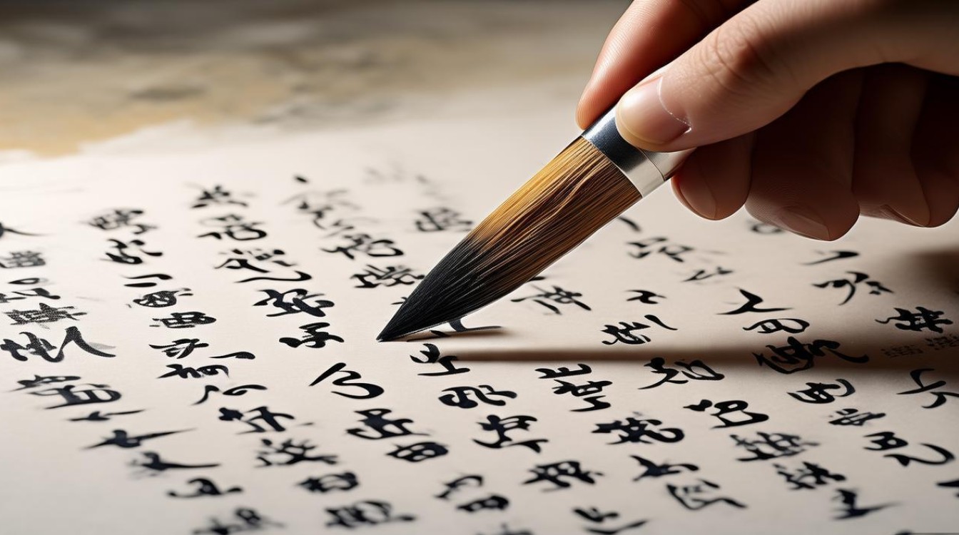 著字的书法