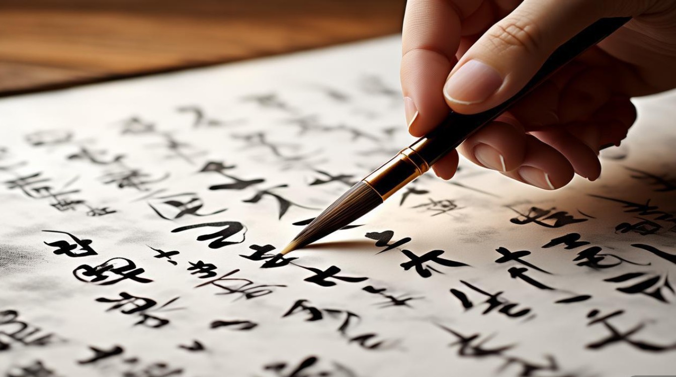 著字的书法