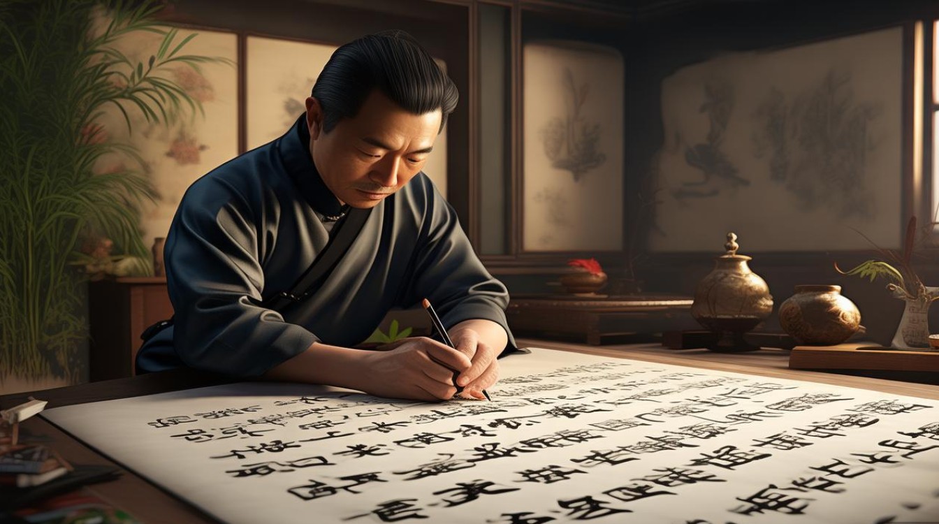 马腾书法家