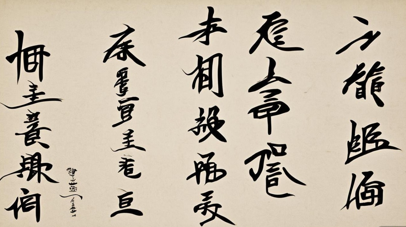 王坚白书法