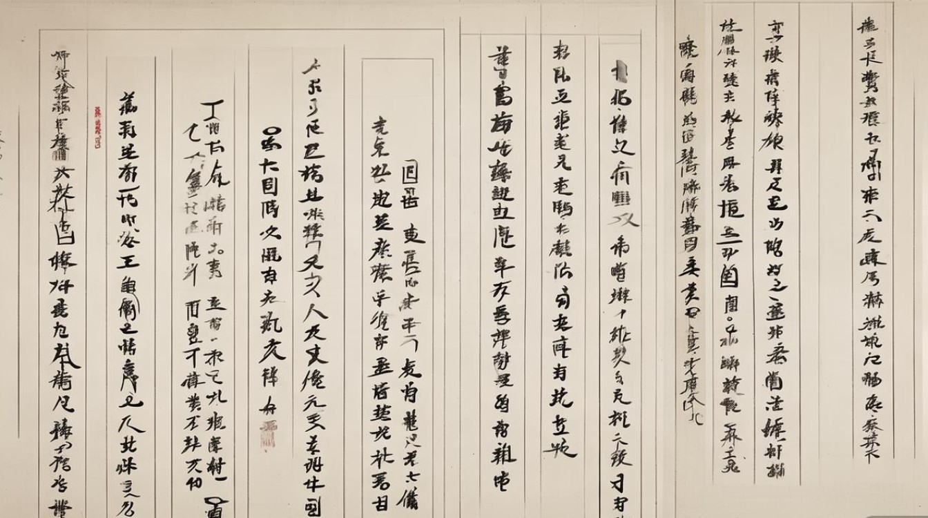 王坚白书法